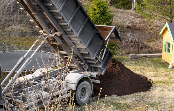 Yard Soil Delivery in Whittier