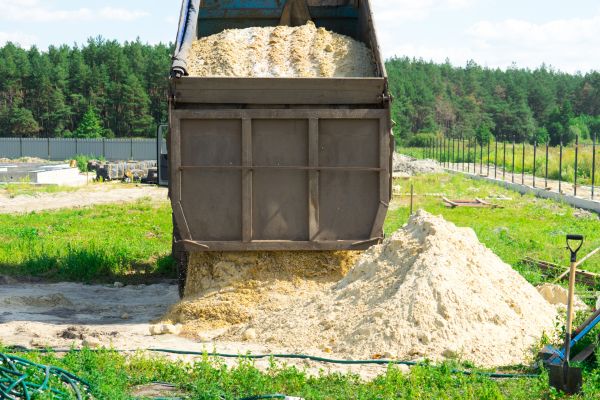 Bulk Sand Delivery in Whittier