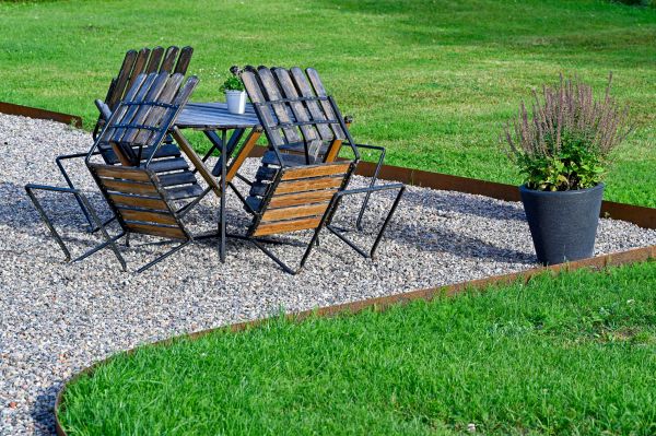 Metal Edging Installation in Whittier